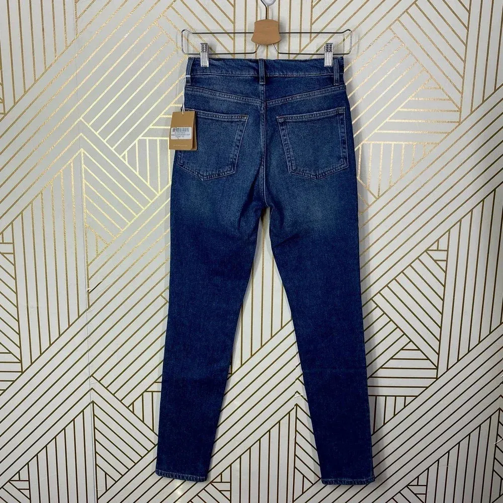 REFORMATION Serena High Waist Skinny‎ Jeans in Kasai Blue Size US 25 - Image 8