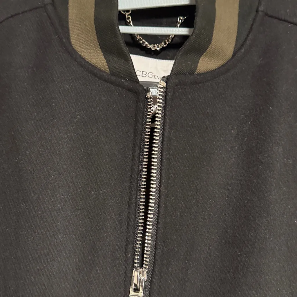 BCBGeneration Black and Olive Jacket - Image 2