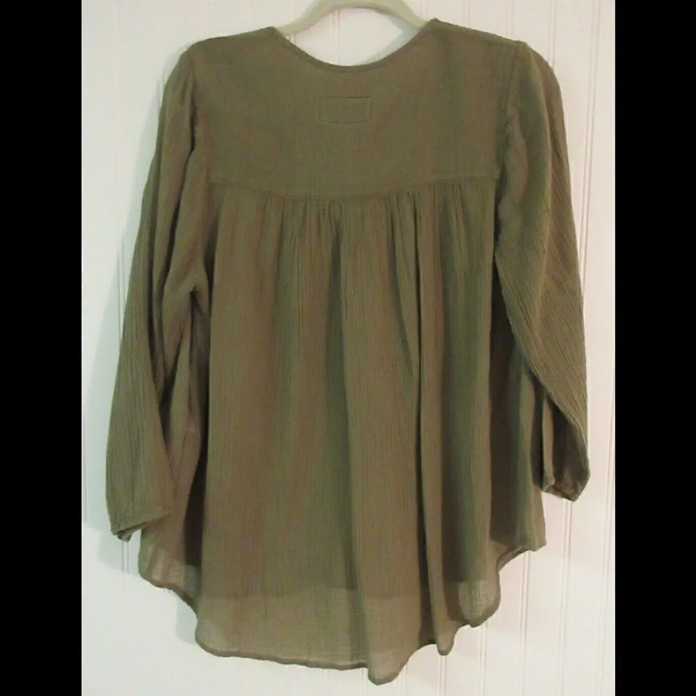 Current/Elliot gauzy tunic top “The Pucnic Shirt” sz 1 NWT - Image 2