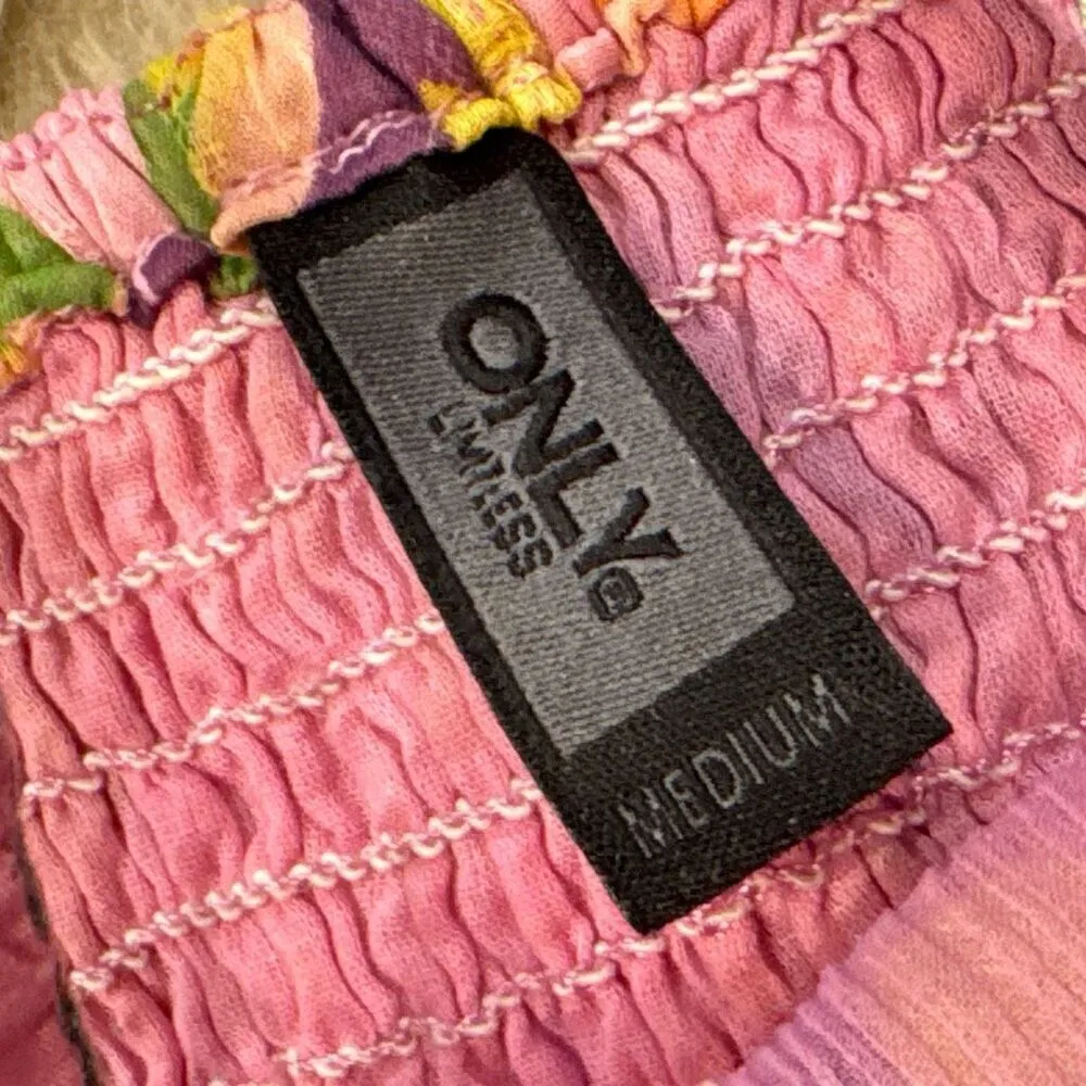 Only  limitless colorful halter dress size medium - Image 3