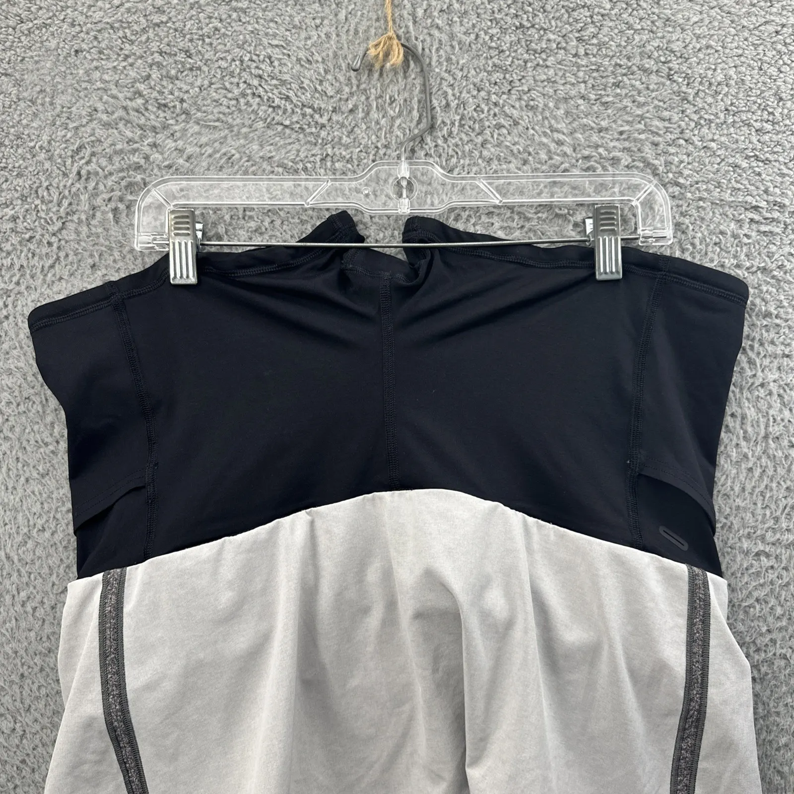 Lululemon Pace Rival Skirt Skort Heather Lux Multi Black Athletic Tennis Women 8 - Image 4