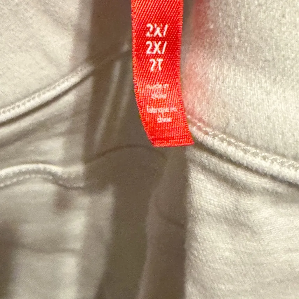 Spanx Size 2X Tummy Control Stylish White Pants Pull On - Image 4