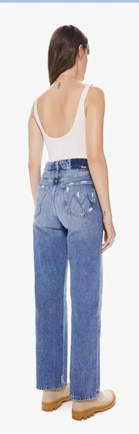 Awesome Mother High Waist Tunnel Vision Sneak Jeans in Take Me Higher - Sz 32 - Image 13