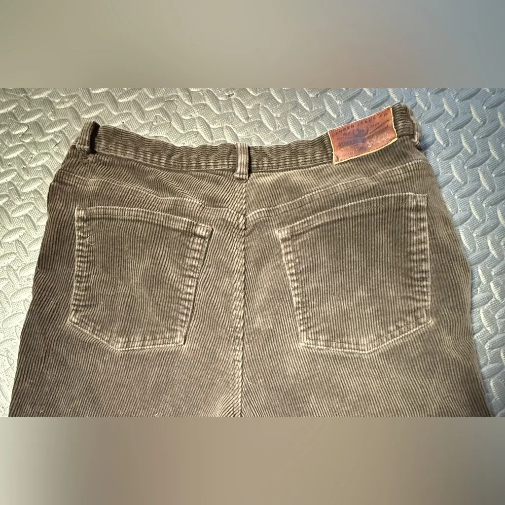 Ralph Lauren Women’s Green Label Dark Brown Corduroy Jeans Size 14 - Image 8