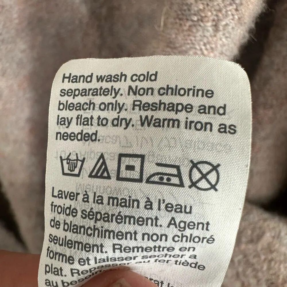 Madewell Womens Small Kent Cardigan Sweater in Coziest Yarn Wool Alpaca g9611 - Image 10