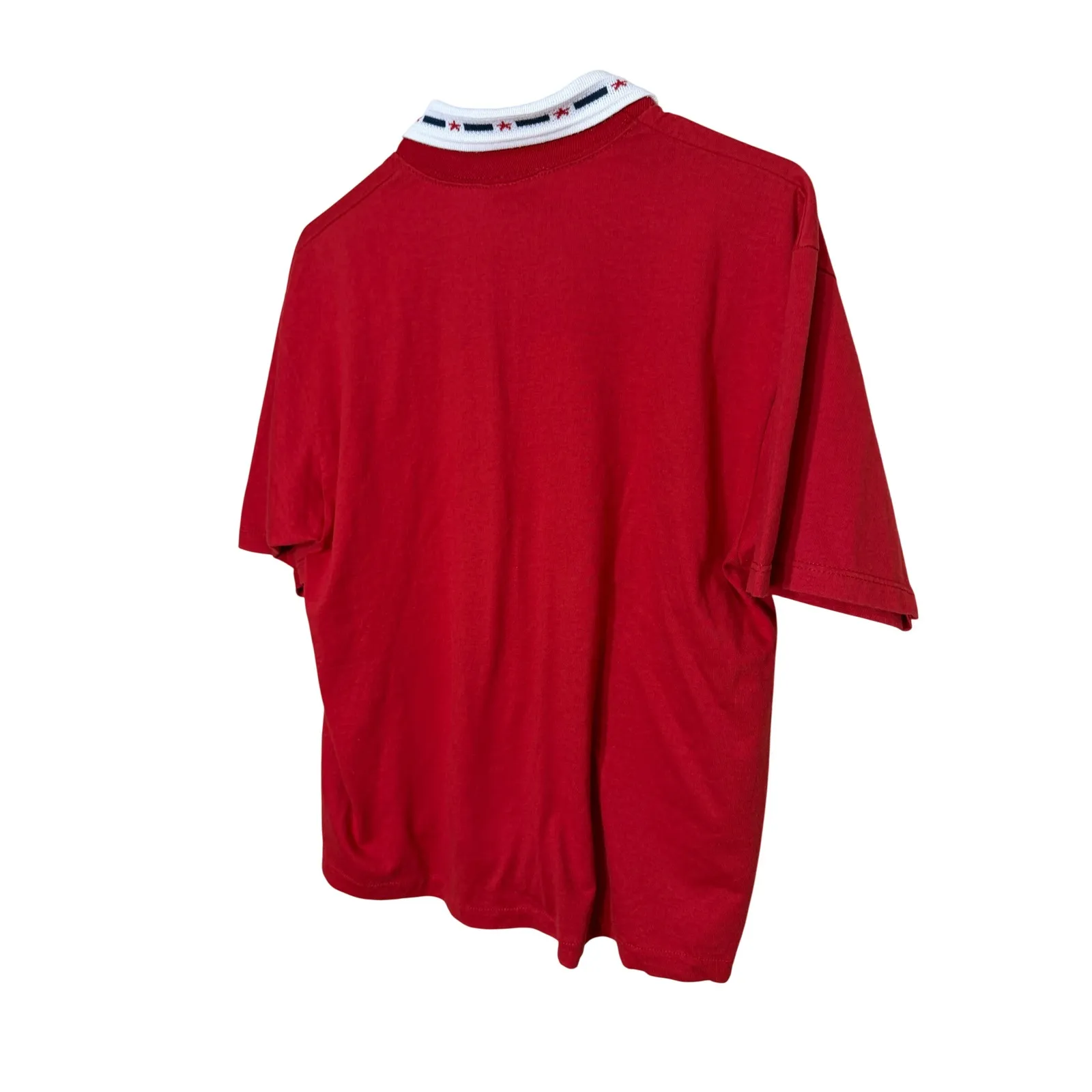 Gopher Sport Red Nautical Sailboat Lighthouse Anchor Polo Shirt Top Size L - Image 5