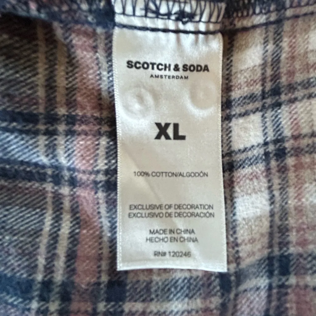 Scotch & Soda Multicolor Plaid Shirt - Image 7