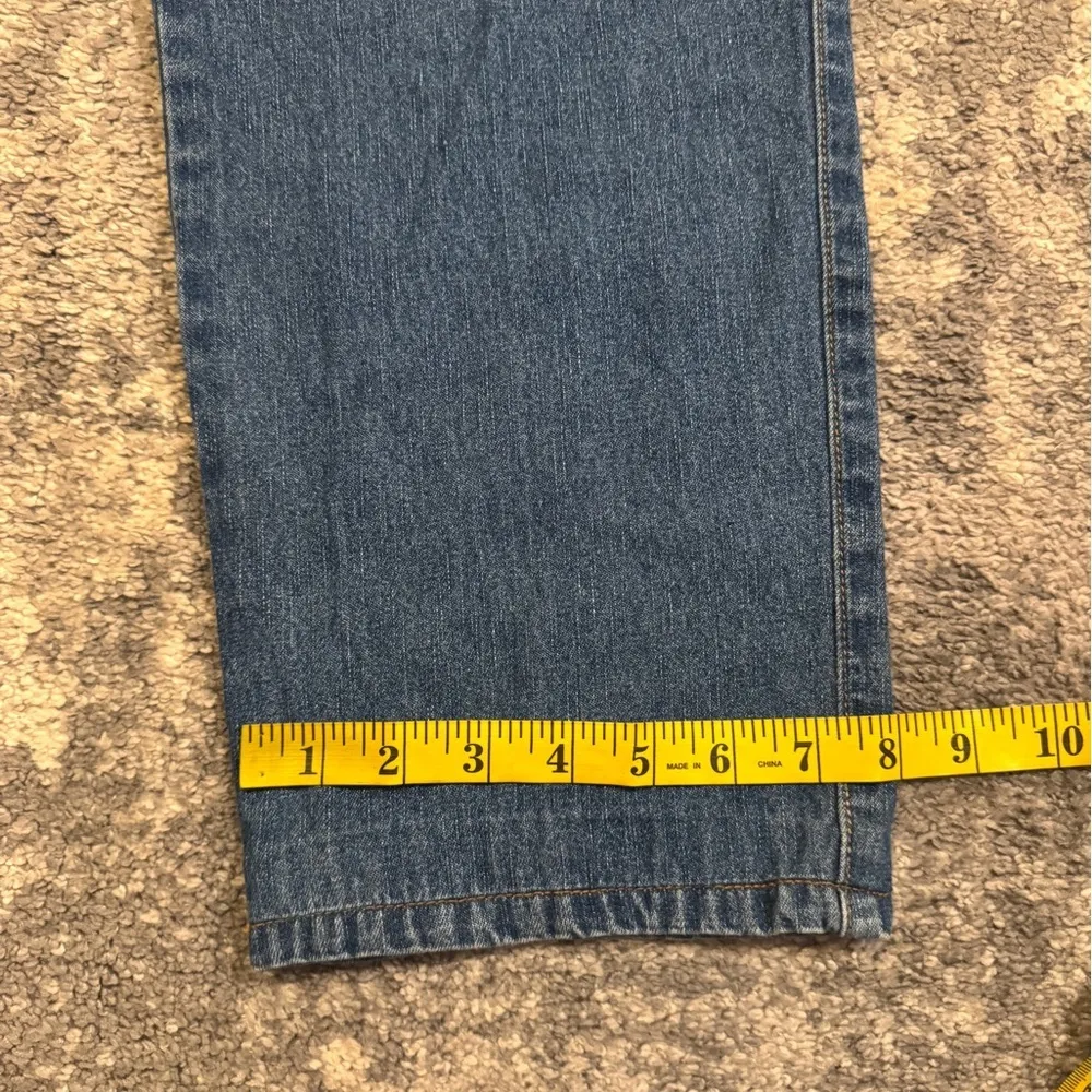 Vintage Blue Heart-Embroidered Women's Jeans - Image 6