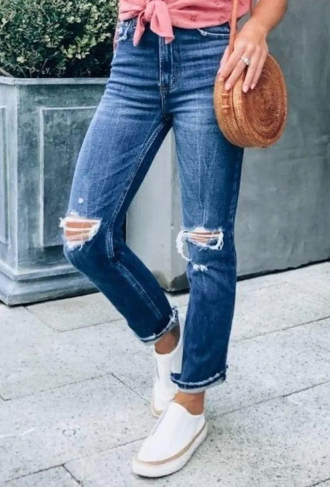 Steve Madden White Dasher Leather Slip On Espadrille Casual Sneakers sz 7 - Image 3