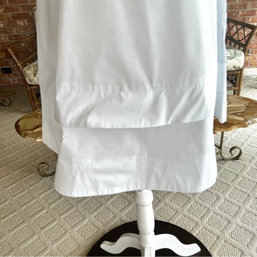 Textile Elizabeth and James Pale Blue Belted Flared Mini Shirtdress Dress NEW XS - Image 12