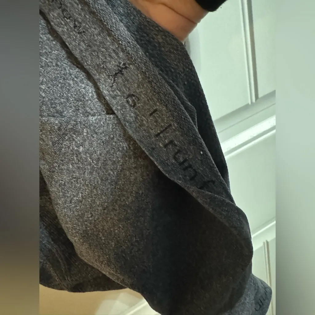 Lululemon Run: Swiftly Tech Racerback Heathered Cadet Blue/Gray - Image 3