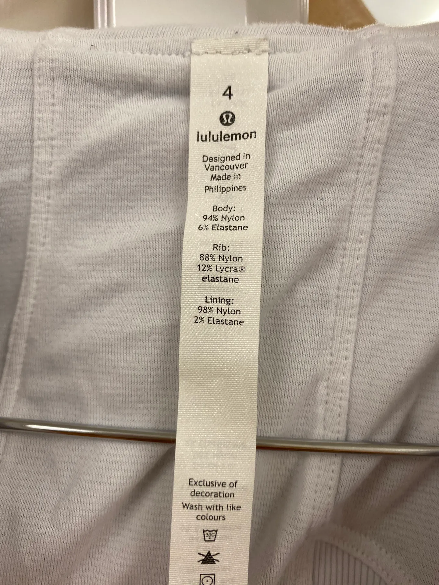 Lululemon Light Gray Jacket - Image 4