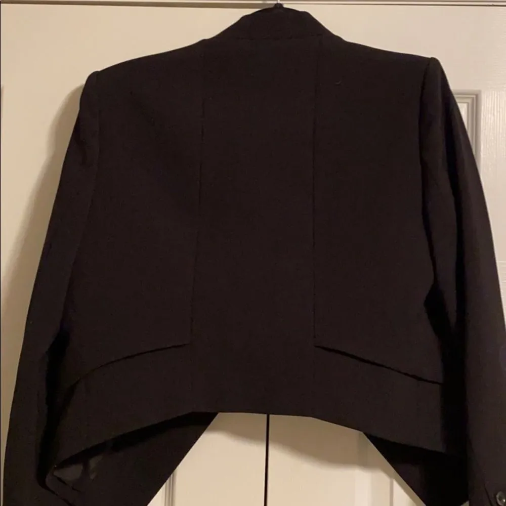 BCBGMAXAZRIA Black Lloyd Easy Layered Blazer - Size XXS - Image 7