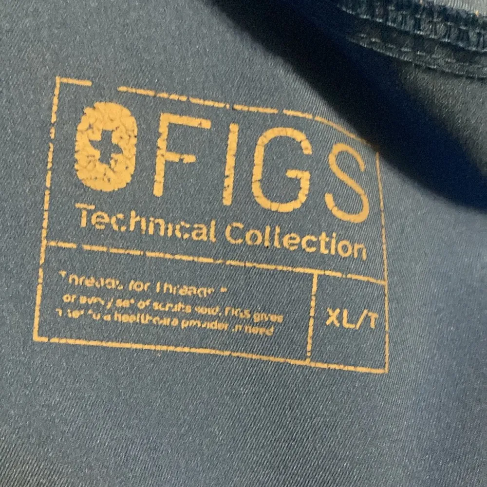 Figs Technical Collection Women’s Size XL/T Blue Color Scrub Pants - Image 8