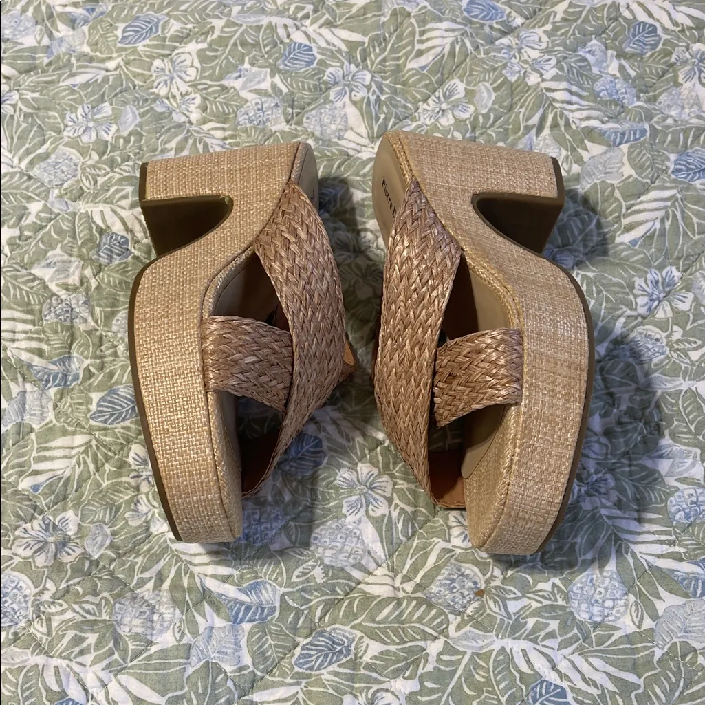 Pierre Dumas Women's Brown Woven Mules - Image 2