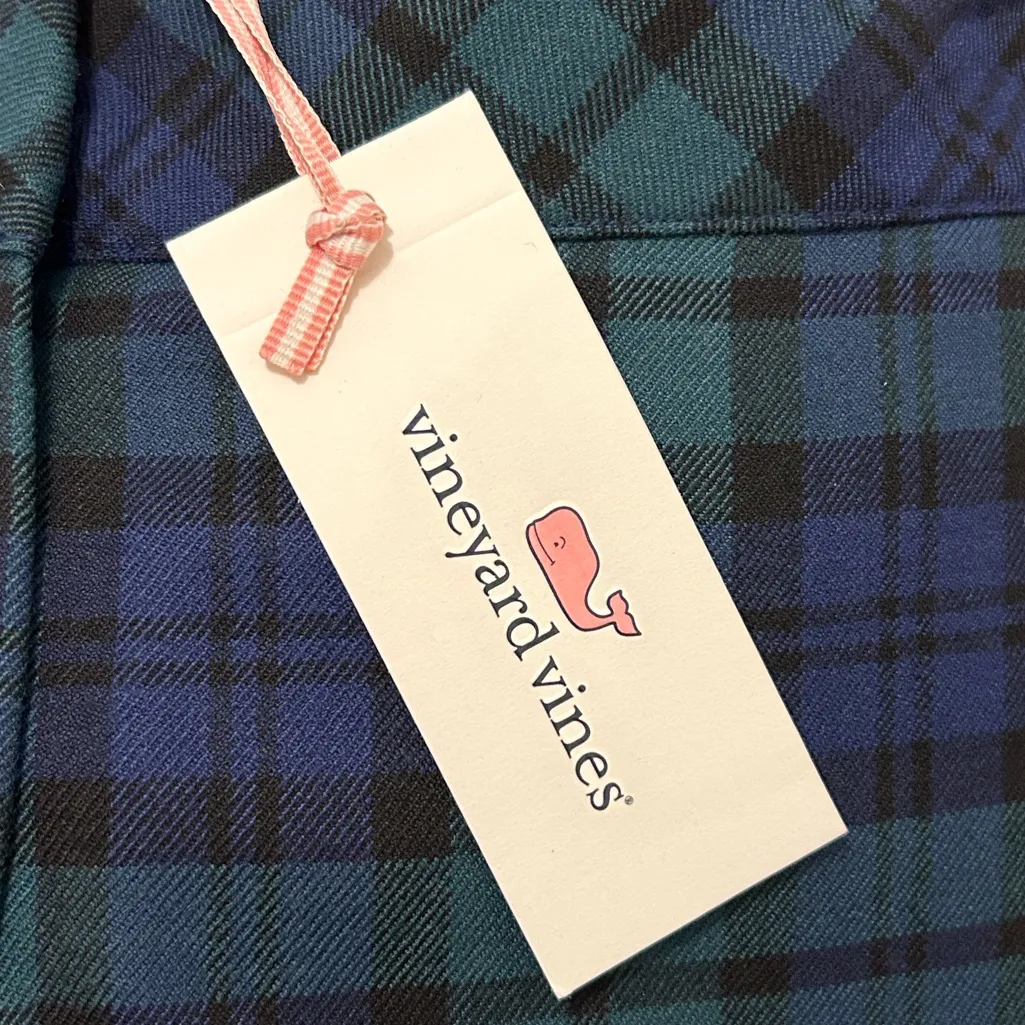 Vineyard Vines Vineyard Blackwatch Cocktail Pant Tartan Plaid NWT Size 4 - Image 10