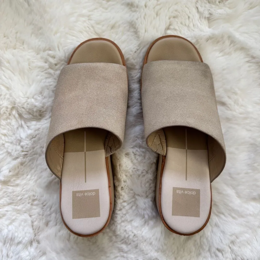 Dolce Vita Beige Platform Sandals 5 - Image 2
