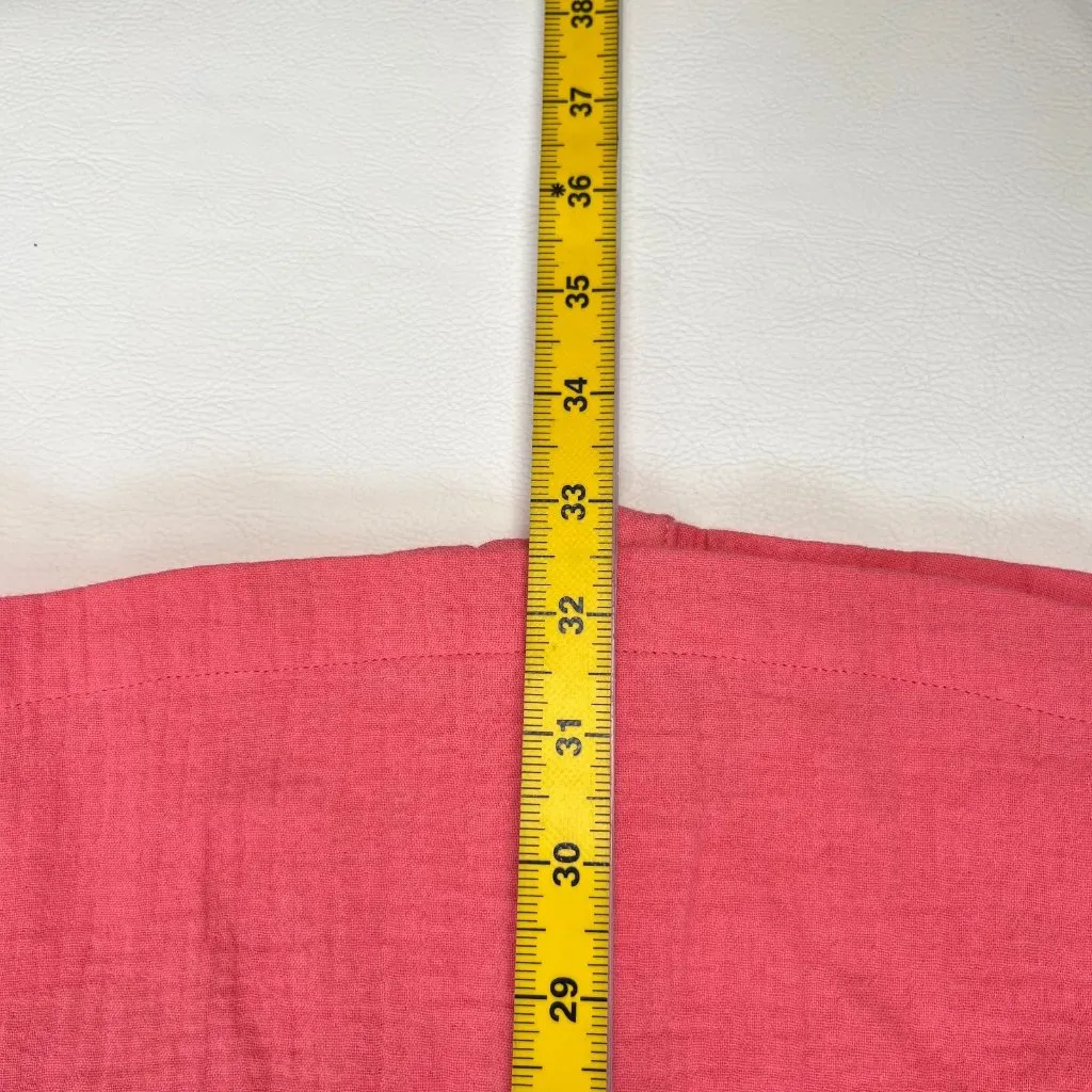 NWOT Boden Ada Double Cloth Cotton Pink Shirt Dress Size 2P Knee Length - Image 13