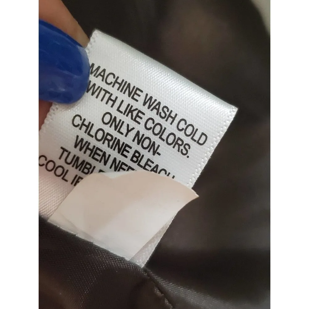 Dana Buchman Women's Brown Acrylic Long Sleeve Single Breasted Jacket Blazer L - Image 11