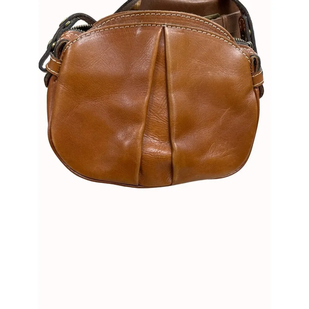 Patricia Nash Italian Women’s Brown Leather Purse/Crossbody SKU 5034 - Image 12