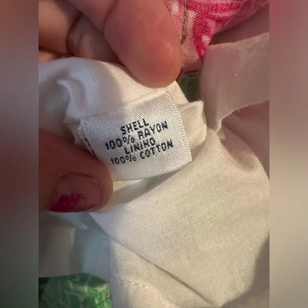 Lilly Pulitzer Koi Fish/Lotus Blossom Sophie Shift Dress, Size 2 - Image 7