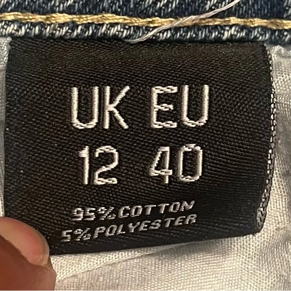 denim straight leg, size 8 - Image 7