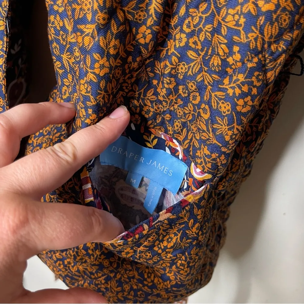 Draper James Women Reversible Blazer Jacket sz M - Image 6