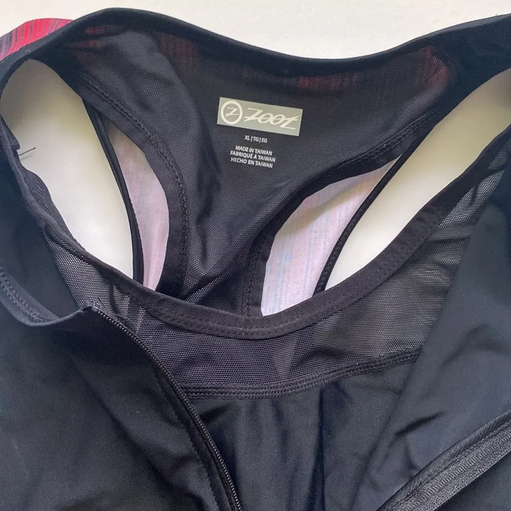 NWT Zoot Sports women’s athletic performance black Tri fit tank, size XL - Image 2