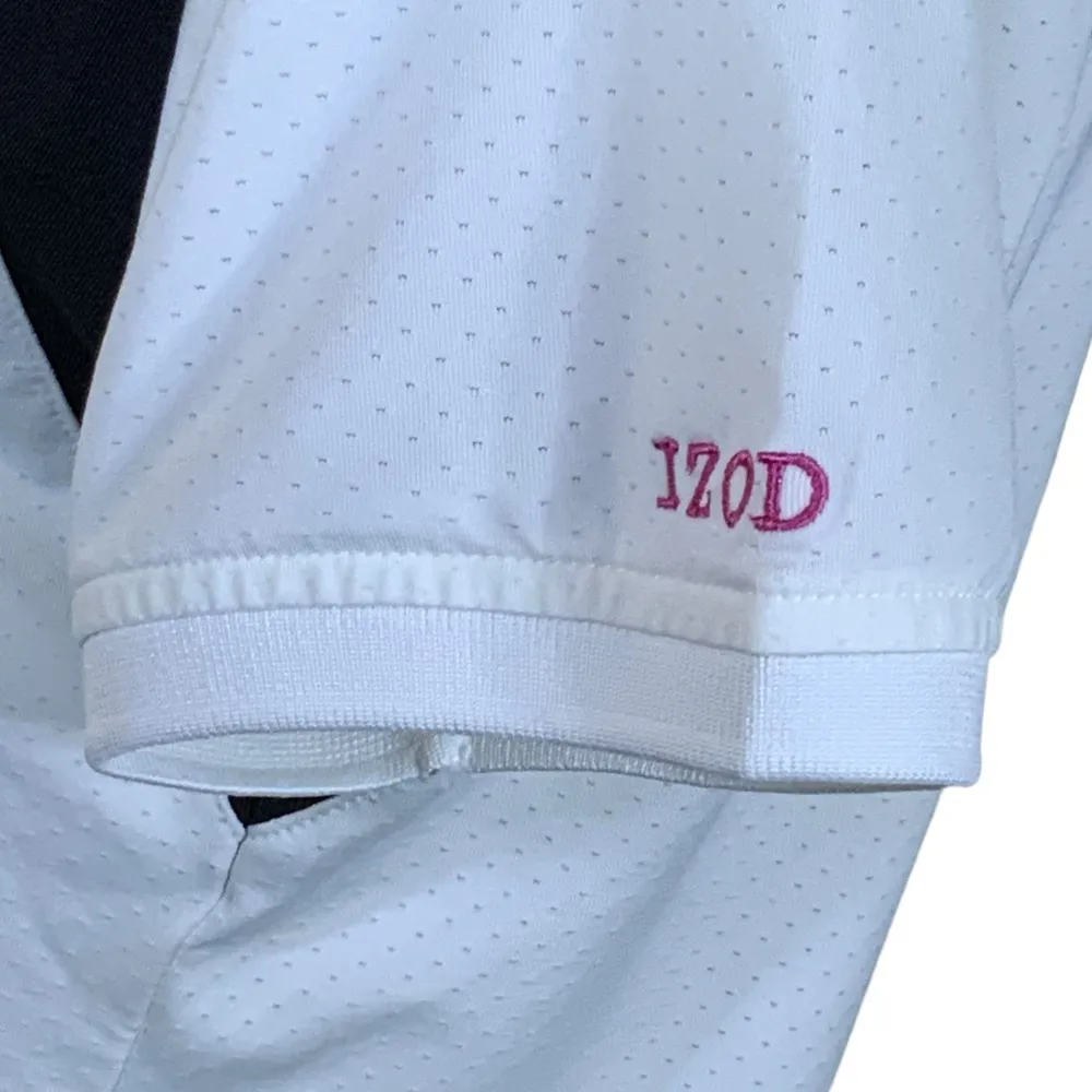 Izod XFG Golf Polo Women’s Athletic Tennis Top Cool FX White Pink Black Medium - Image 8