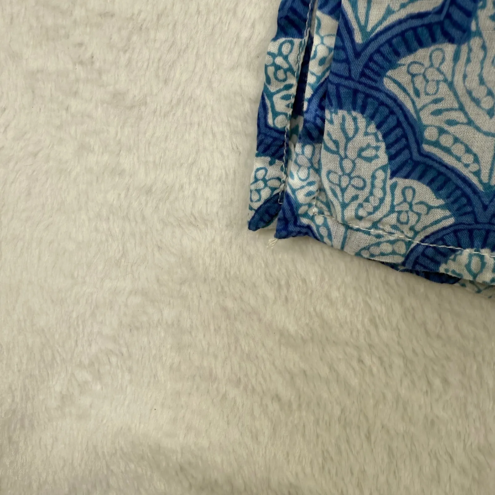 Roberta Roller Rabbit Tunic Dress jemina Kurta Cotton Block Print Women's S READ - Image 7