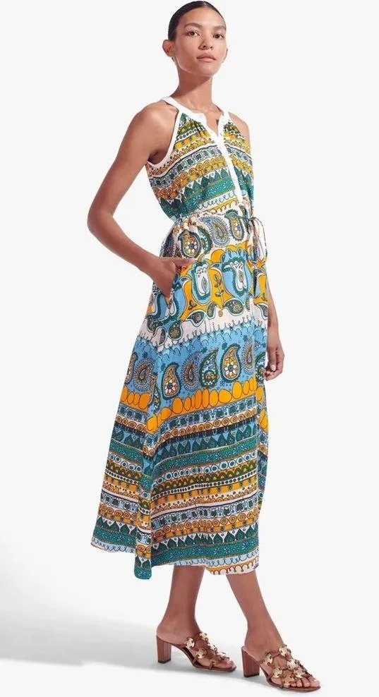 Lisette Paisley Print Maxi Dress, Size S New w/Tag Retail $395 - Image 13