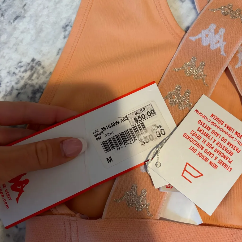 Kappa Banda Sports Bra NWT - Image 5