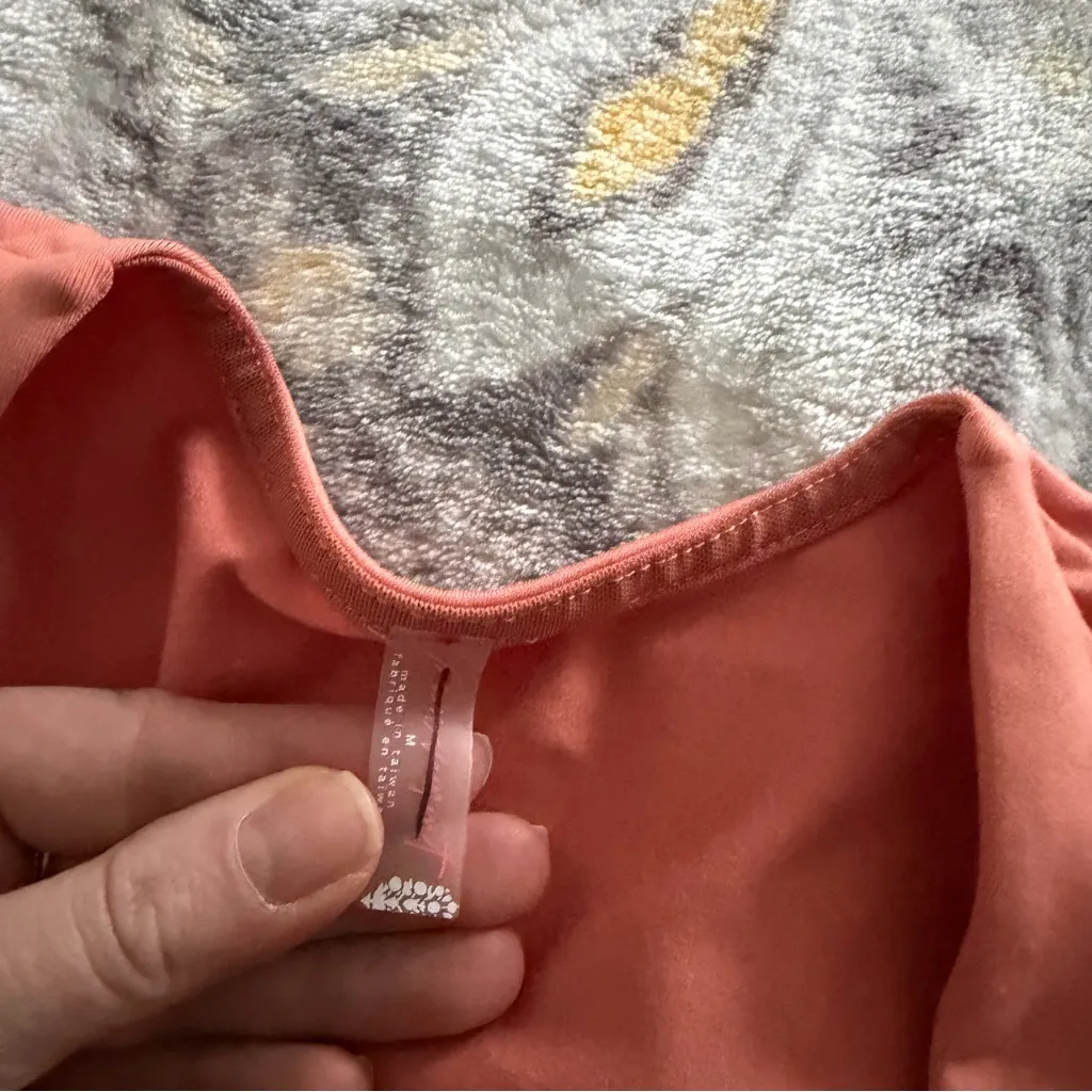 Free people movement twilight one piece jumpsuit size medium Pink - Image 9