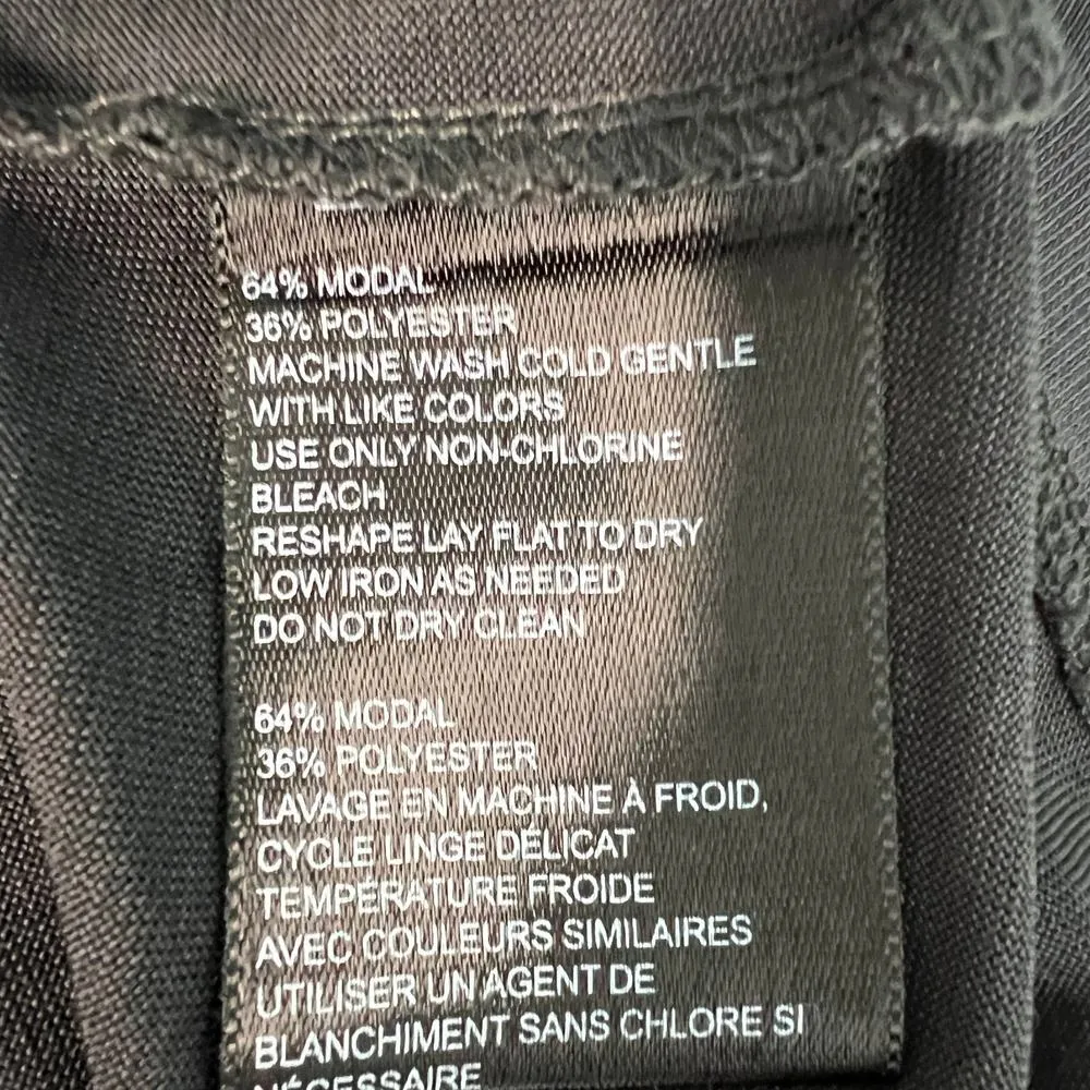 Silence+Noise Scuba Cowl Neck Womens Top Small Coquette Dressy Feminine Elegant - Image 9