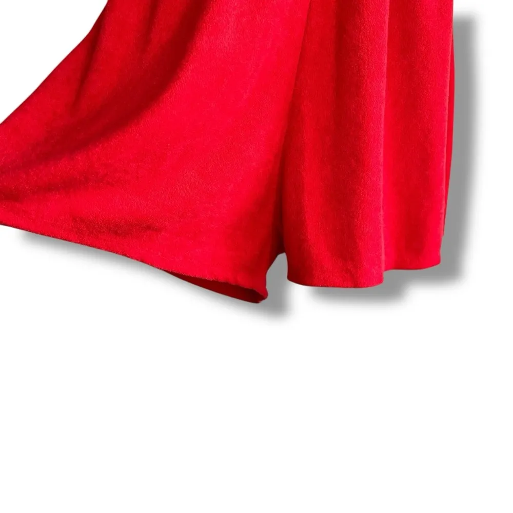 Wild Fable red terry cloth romper NEW - Image 4