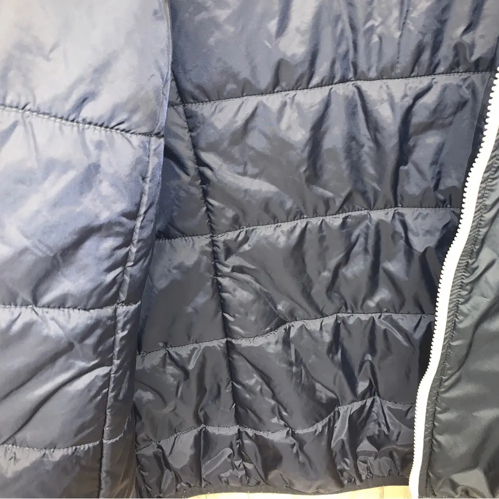 Womens Size M The North Face Coat Navy White EUC - Image 6