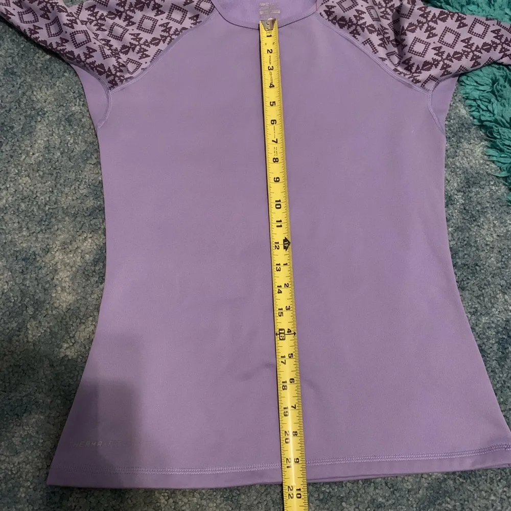 Nike Pro Therma long sleeve shirt Purple Fleece - Image 6