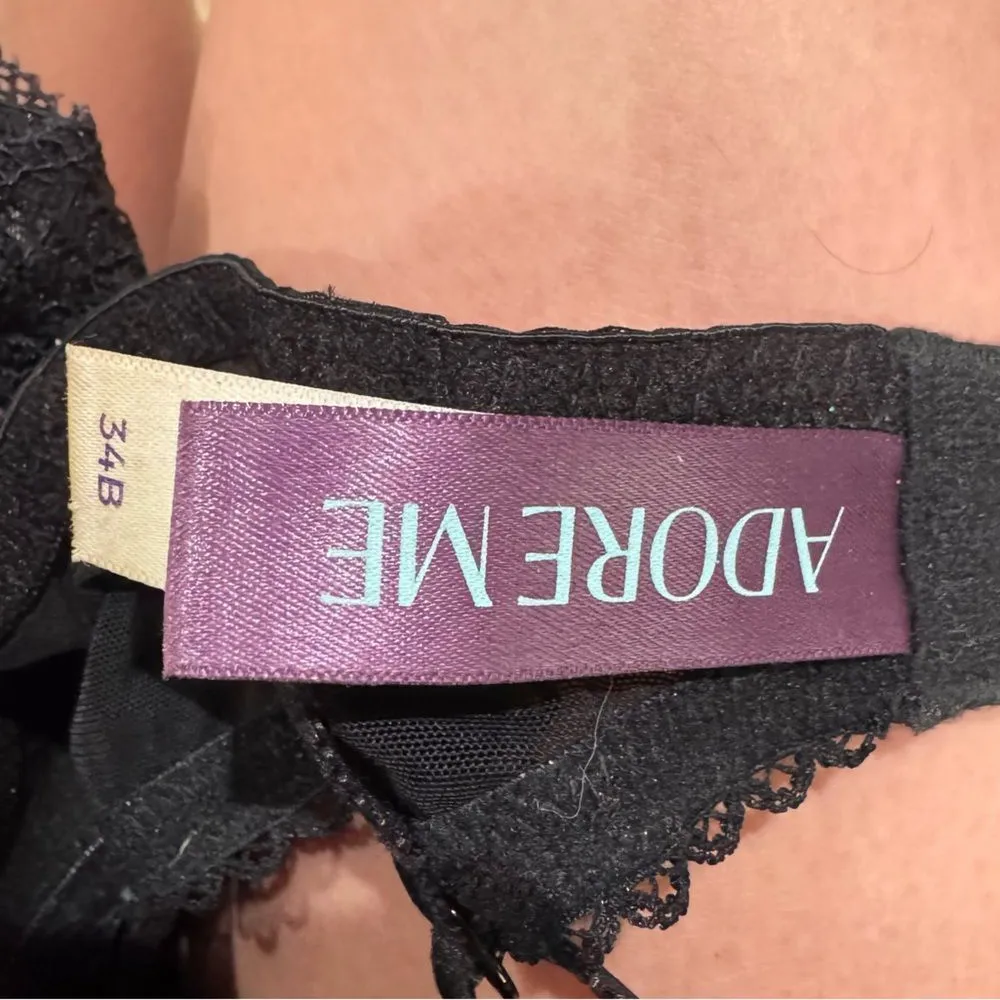 Adore Me Floral Bra Women’s 34B - Image 3