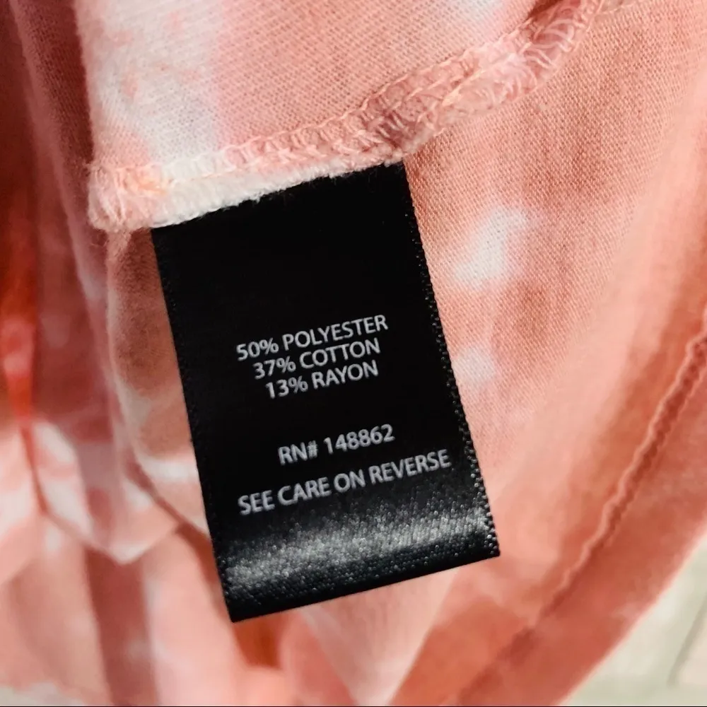 Torrid Vintage Short Sleeve Tee in Tie Dye Dusty Rose Size 00 - Image 8