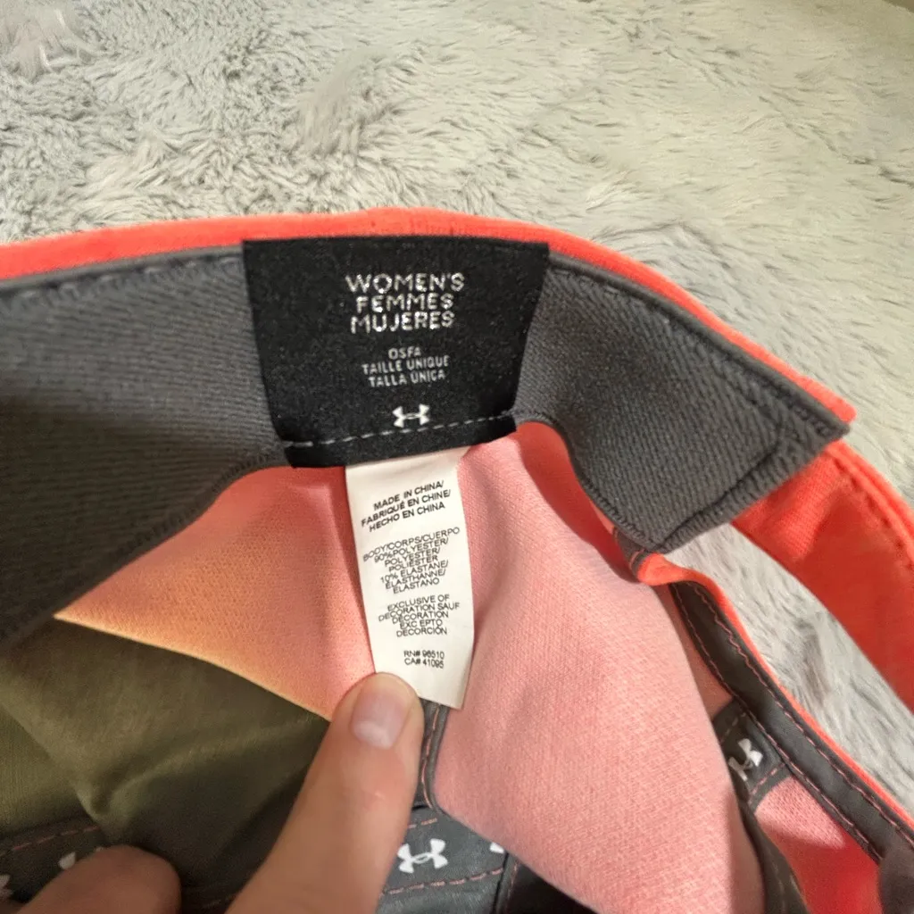 Under Armour  Vibrant Orange Cap - Image 8