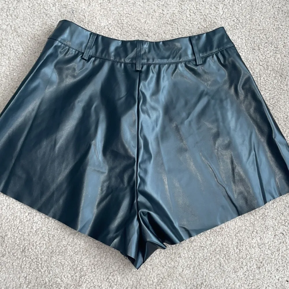 Shein leather shorts - Image 2