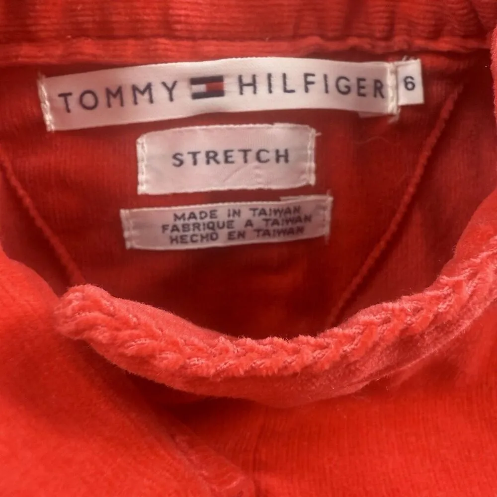 Tommy Hilfiger Jacket Womens Red Corduroy Long Sleeve Jacket And Skirt Set Read - Image 13