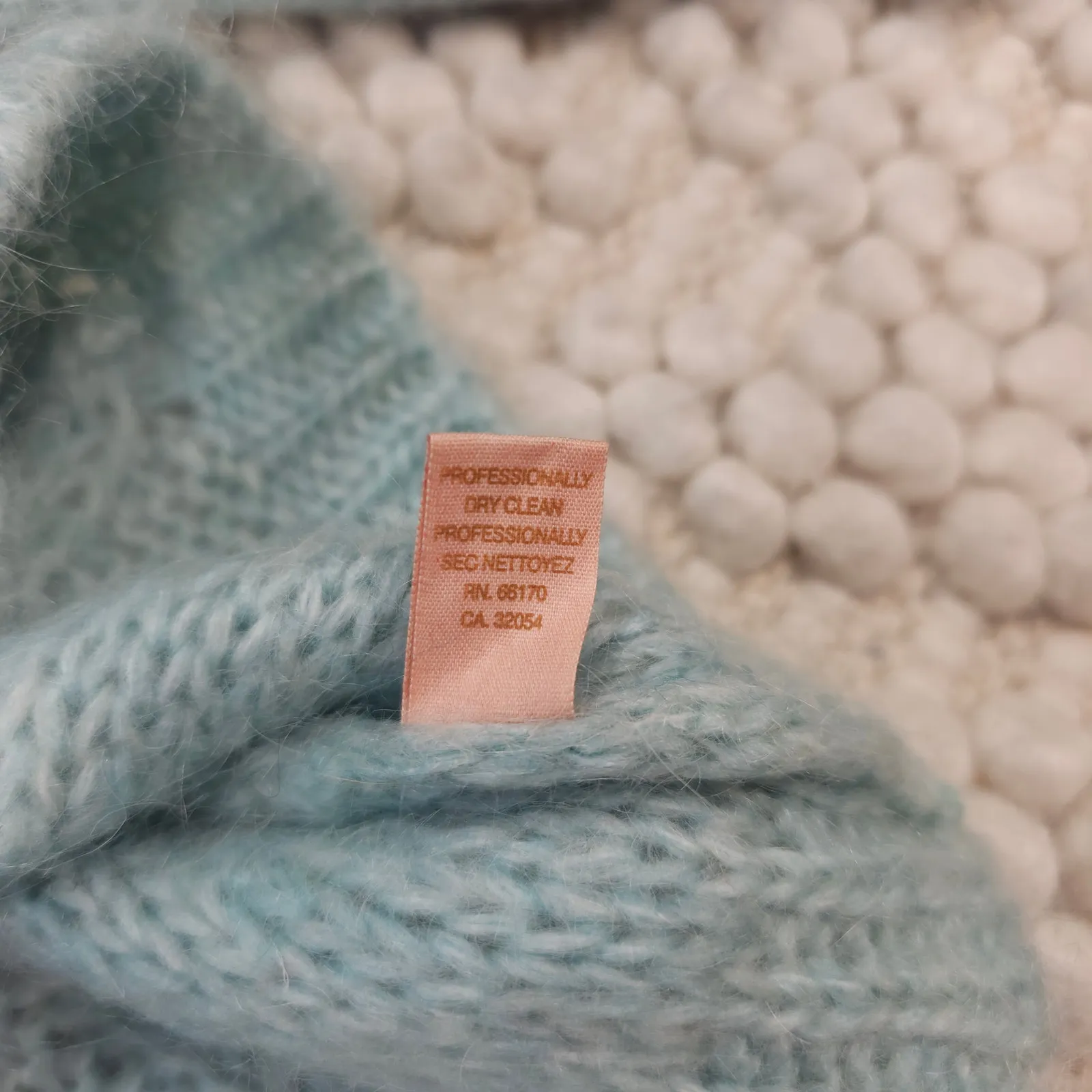 FP One Free People Pixie Wool Blend Cardi Blue Extra Small - Image 9