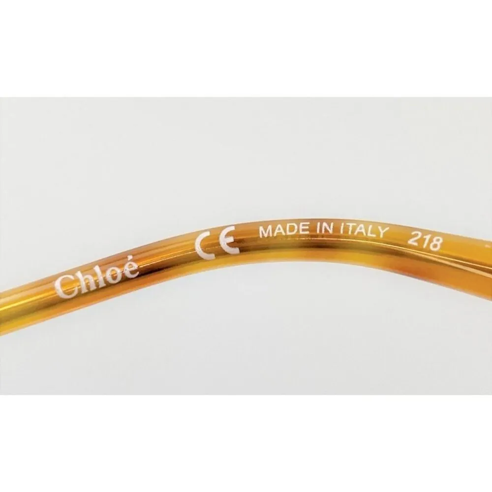 NIB Chloé Gold Sunglasses CE139S - Image 6