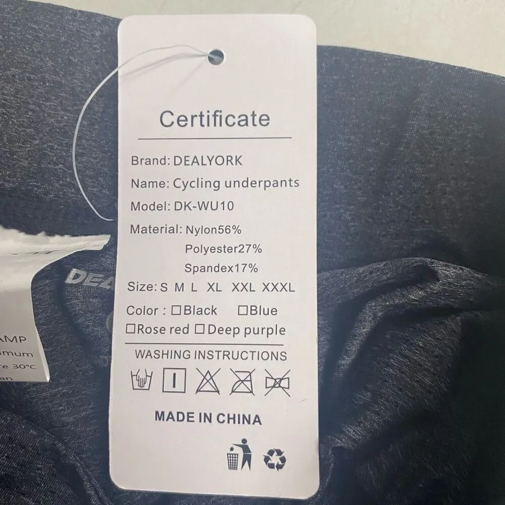 DEALYORK Women’s Cycling Underpants Size Medium Gray SEE DESCRIPTION - Image 4