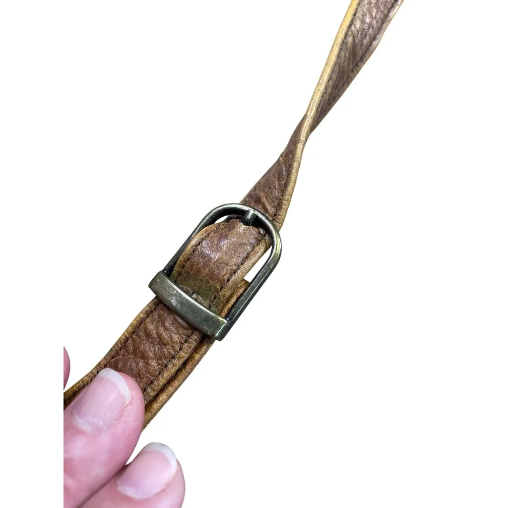 Anuschka Womens Brown Leather floral print shoulder handbag SKU 8714 - Image 6