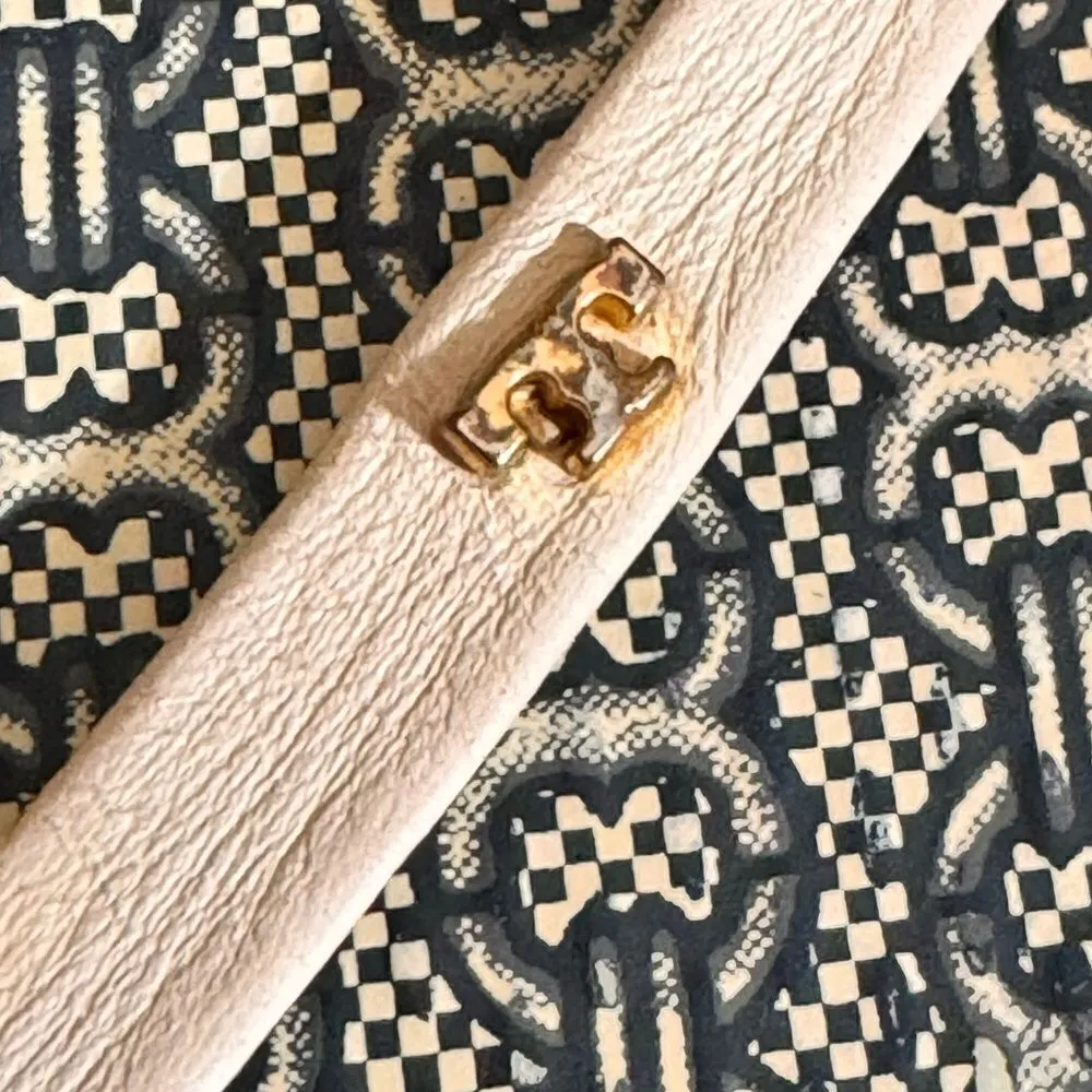 Tory‎ Burch Blue and White flip flops size 8/9 - Image 8