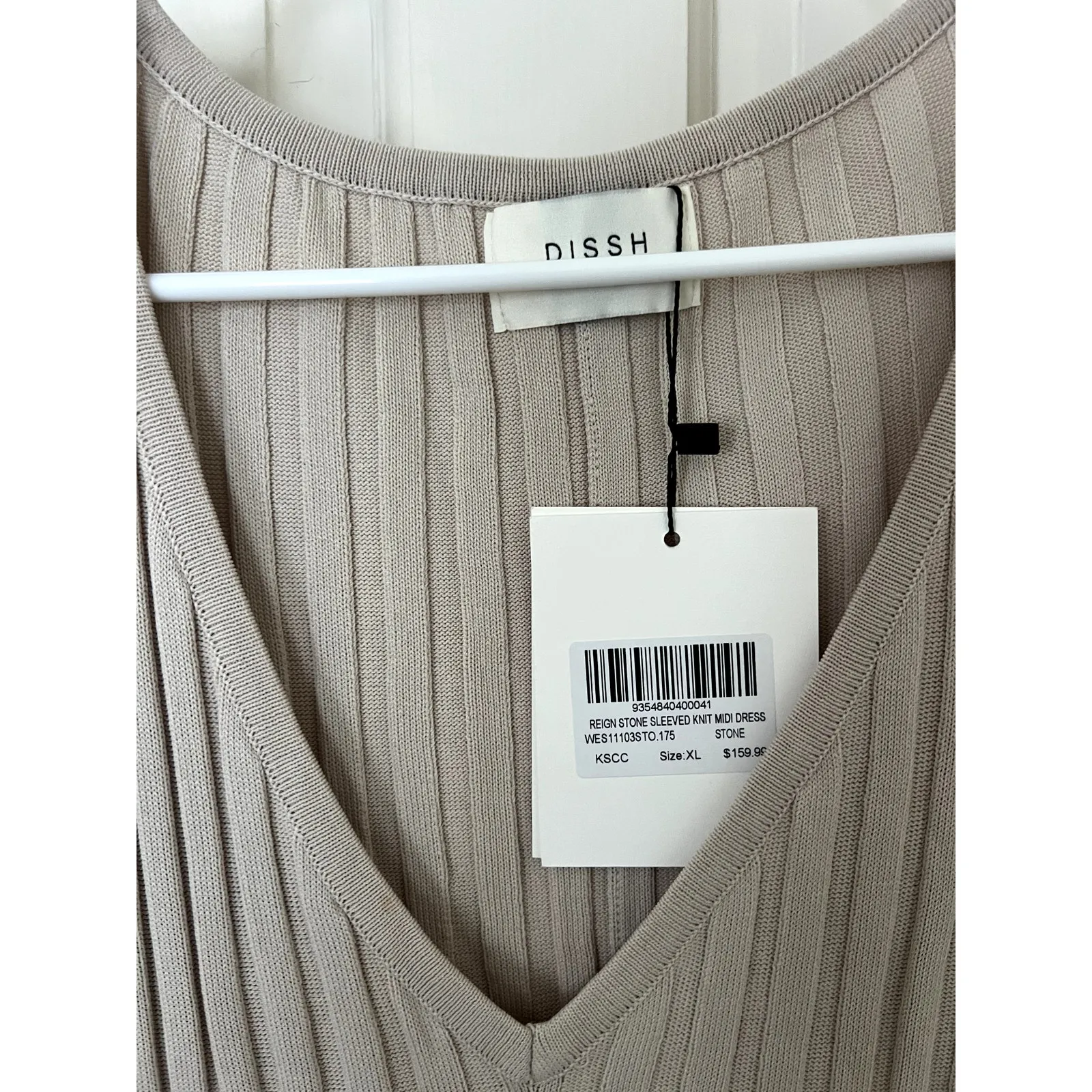 DISSH Reign Stone Long Sleeve Knit Midi Dress - Image 6