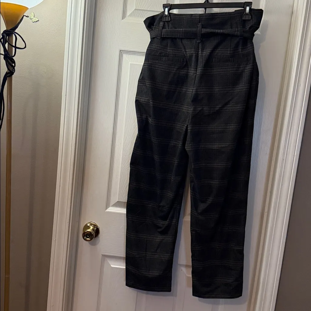 a new day Brown Plaid Trousers - Image 2