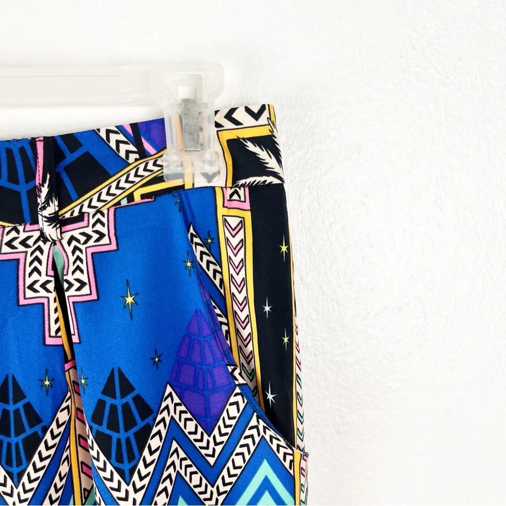 MARA HOFFMAN Art Deco High Rise Side Pocket Pleated Front Pants, Size 6 - Image 6